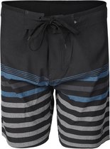 Brunotti Paitor-Stripe Heren Boardshorts - Zwart - 33