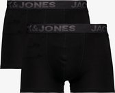 Jack & Jones heren boxershorts 2-pack zwart - Maat XXL