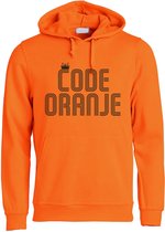 Code Oranje Oranje Hoodie | Nederlands Elftal | Koningsdag | EK Duitsland | Voetbal | Unisex | Trui | Sweater | Hoodie | Capuchon