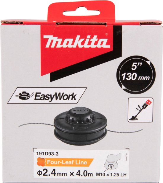 Makita 191d93-3 Draadkop 2x2 T+g M10x1.25lh van Makita — afbeelding 3