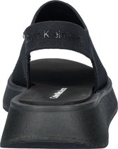 Calvin Klein Sling Knit dames sandaal - Zwart - Maat 36
