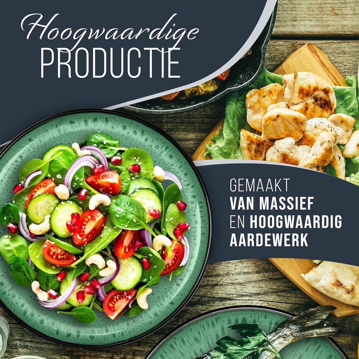 GBhome Dinersets voor 6, 18 stuks aardewerk borden en kommensets, set van reactief glazuur en krasbestendig, vaatwasser- en magnetronbestendig (cappuccino, servies voor 6 GBhome Dinersets voor 6, 18 stuks aardewerk borden en kommensets, set van reactief glazuur en krasbestendig, vaatwasser- en magnetronbestendig (cappuccino, servies voor 6