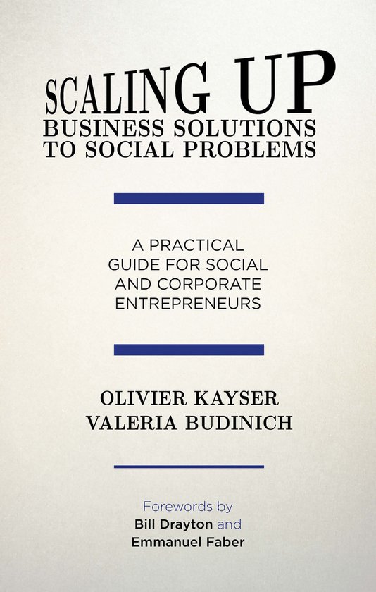Scaling up Business Solutions to Social Problems - cover