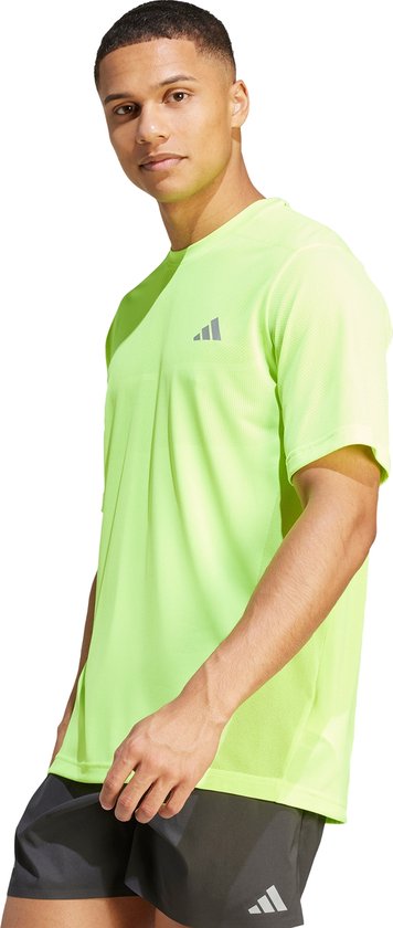 adidas Performance Ultimate Engineered Knit T-shirt - Heren - Groen- XL