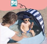 Piscine pour bébé Babymoov Aquani Marine - Baignoire pour enfant 3-en-1 - Capacité de 75 litres