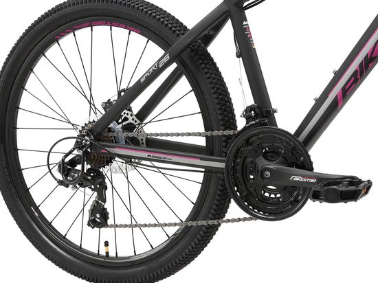 VTT BIKESTAR En Aluminium – Freins à Disque, 21 Vitesses Shimano, Tailles 26"/27,5"/29" – Parfait Pour Chemins Et Ville - 2