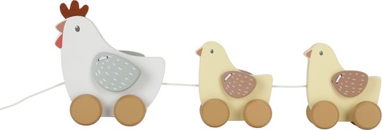 Little Dutch - Trekdier kippen FSC - Little Farm