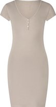 Hunkemöller Nachthemd Henley Beige L