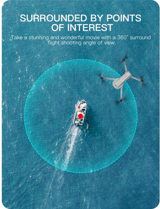 LUXWALLET Libra4 Pro – Drone Quadcopter FPV - 25,2Km/h – GPS WiFI 1,2 KM – Cardan 2 Axes - HD Camera - Oranje