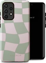 Selencia Case Convient pour Samsung Galaxy A52 (4G) / A52s / A52 (5G) - Selencia Vivid Backcover - Groovy Sage Green