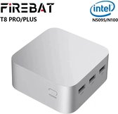 FIREBAT T8 Pro Plus - Mini PC - Intel Celeron N5095 - Windows 11 - Ordinateur de Gaming de bureau - 8 Go de RAM