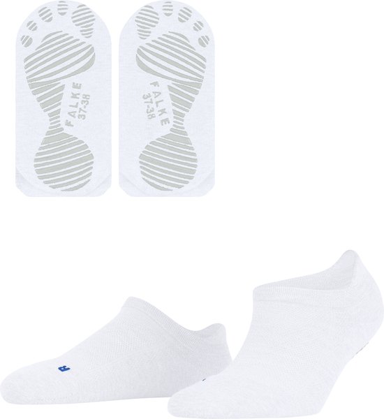 FALKE Cool Kick chaussettes de baskets en fil fonctionnel à semelle anatomique en peluche Femme blanc - Mat 39-41