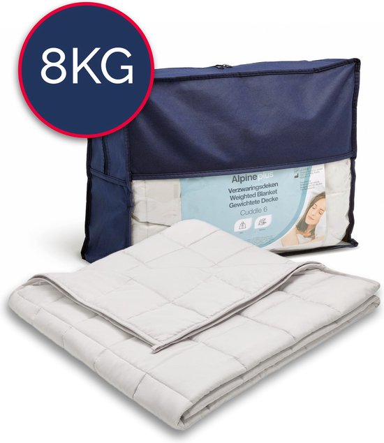 Alpine Plus Verzwaringsdeken 8 kg Weighted Blanket 150 x 200 cm