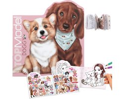foto van Depesche - TOPModel Doggy kleurboek - KITTY and DOGGY