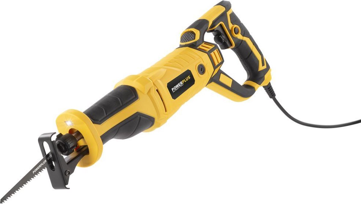 Powerplus elektrische reciprozaag POWX03971 - 900W zaagmachine - 2600min-1 - gereedschap met 2 acc. – foto 6