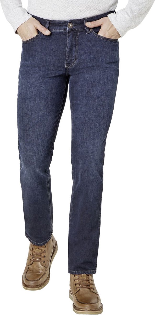 PADDOCK`S Heren Jeans Broeken RANGER PIPE slim Fit Blauw 42W / 32L Volwassenen