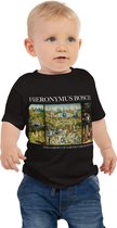 Hieronymus Bosch 'De Tuin der Lusten' ("The Garden of Earthly Delights") Beroemde Schilderij Baby Kleding Meisjes | 100% Katoen | Kunst Baby Kleding Jongens | 6-12m