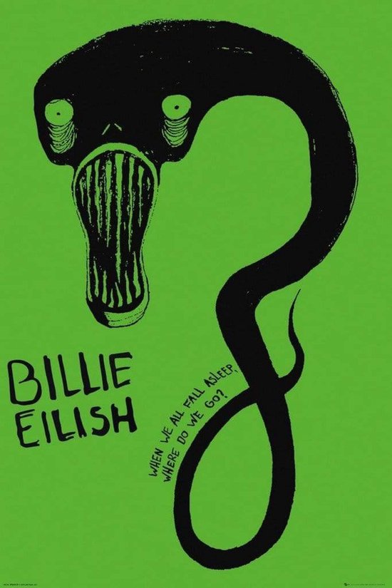 GBeye Billie Eilish Ghoul Poster 61x91.5cm