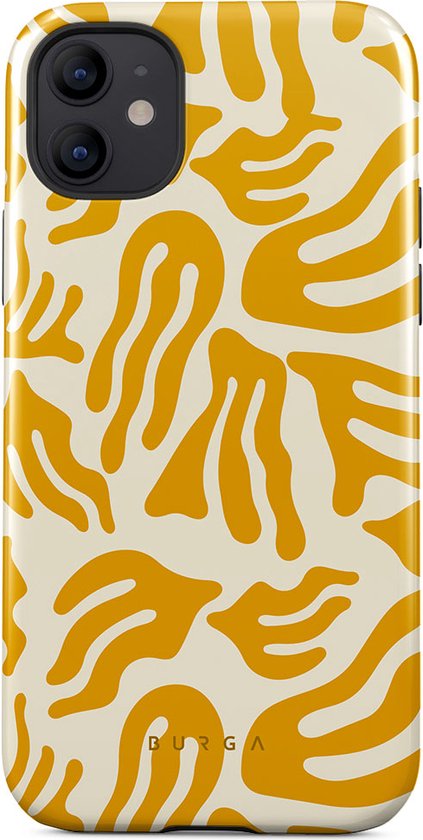 Foto: Burga telefoonhoesje voor iphone 12 schokbestendige hardcase hoesje sunbeams