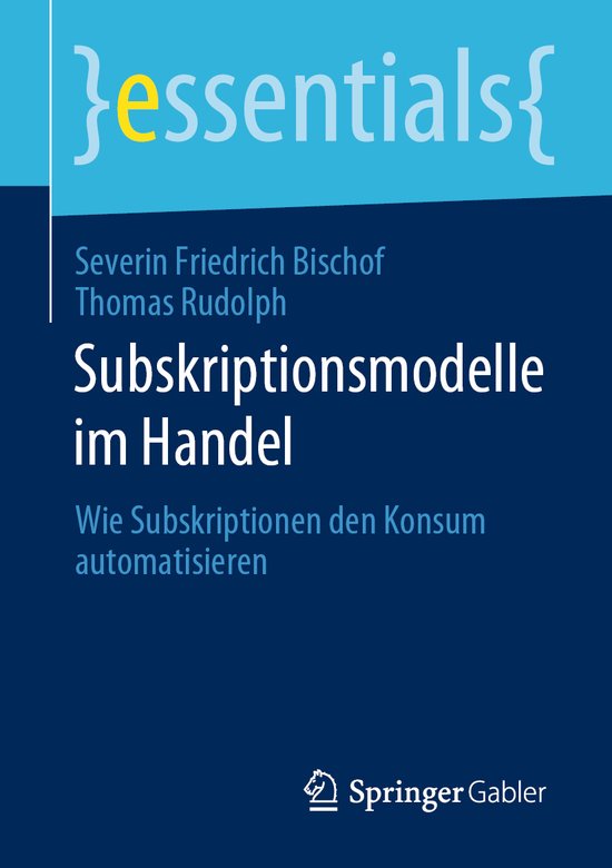 Subskriptionsmodelle im Handel - cover