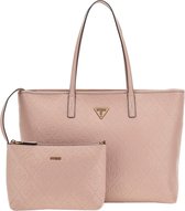 Guess Power Play Large Tech Tote rosewood logo