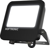 HOFTRONIC - Luxor V2 LED Schijnwerper 50 Watt 8000 Lumen (160lm/W) - 6500K Daglicht wit licht - IP65 waterdicht - Incl. Ventilatieplug - 5 jaar garantie