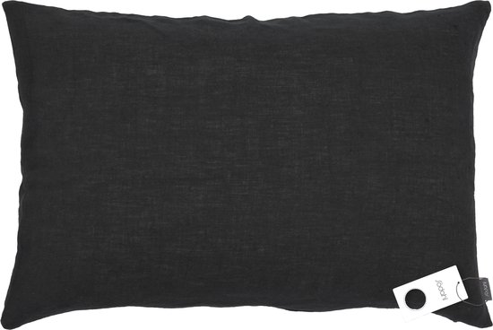 Södahl Linen Kussenhoes 40 x 60 cm Black