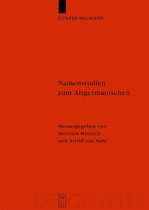 Namenstudien zum Altgermanischen