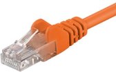 Qost- Patchkabel UTP CAT5e - Oranje - 1 Meter - Met RJ45 Connectoren