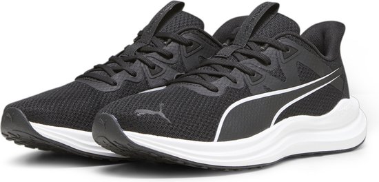 PUMA Reflect Lite Unisex Sportschoenen - Puma Black-Puma Black-Puma White - Maat 44