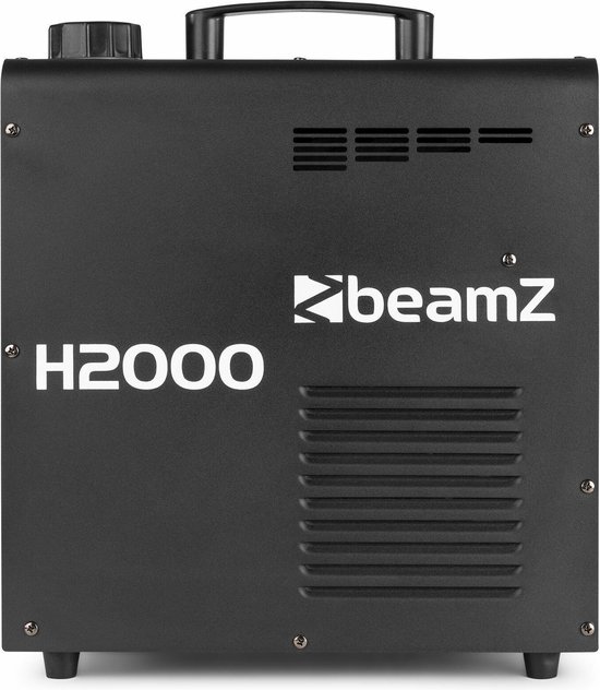 Rookmachine - BeamZ H2000 professionele DMX fazer incl. rookvloeistof - 1700W - BeamZ