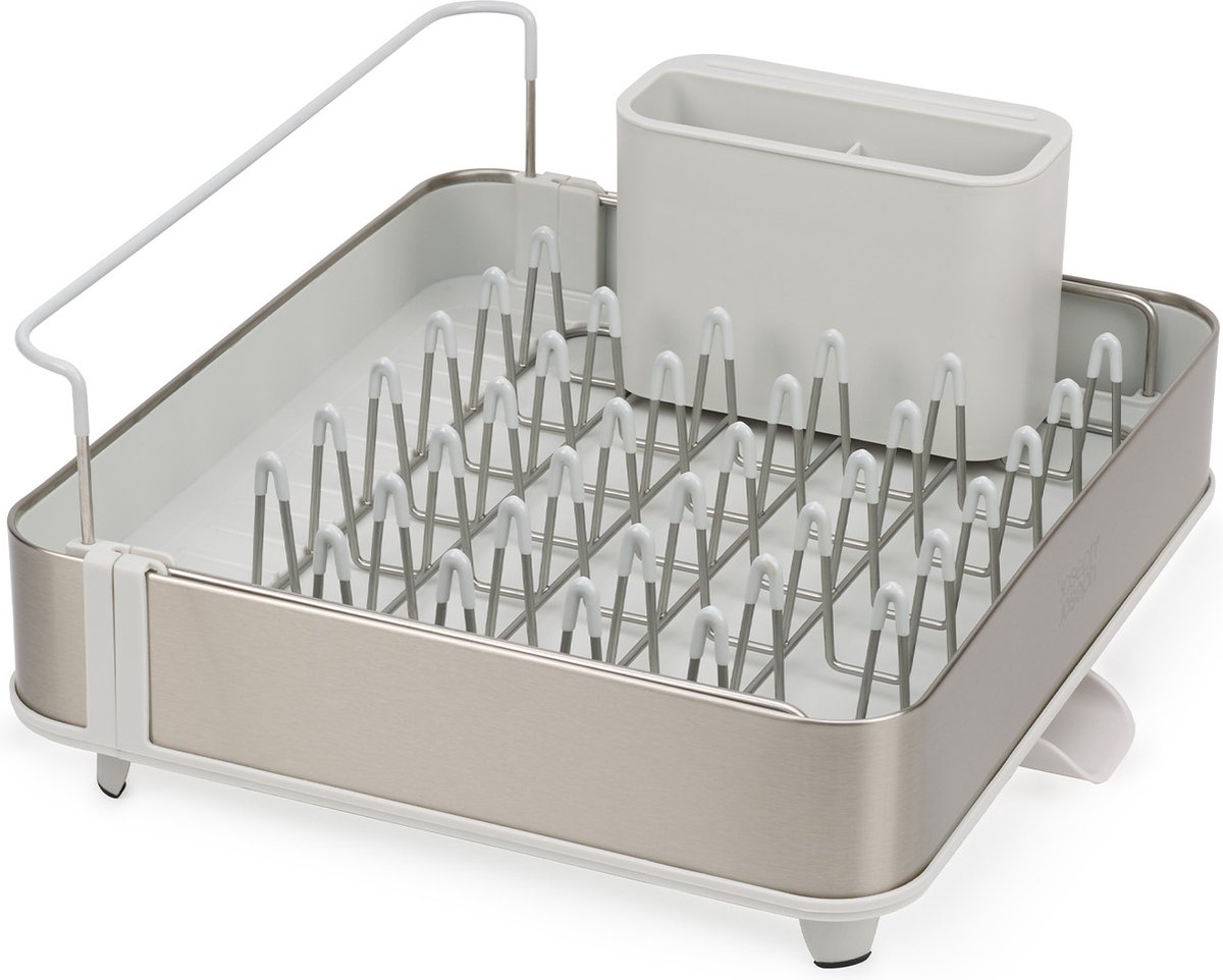 Joseph Joseph - Extended Steel Afdruiprek - Polypropyleen - Beige -