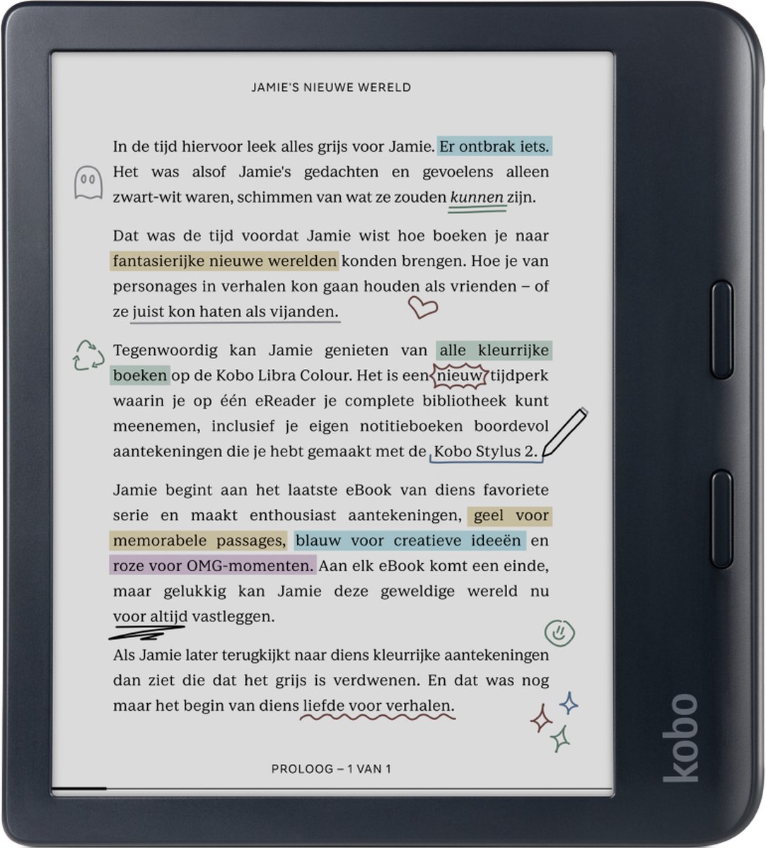 Kobo Libra Colour - E-reader - 7 inch (EAN: 0681495009473)
