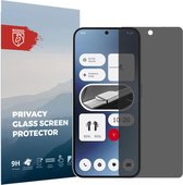 Rosso Privacy Screen Protector Geschikt voor de Nothing Phone (2a) - 9H Gehard Glas - Case Friendly Tempered Glass - Eenvoudige Installatie
