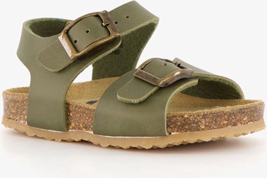 Groot bio kinder sandalen kaki groen - Maat 32