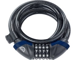 Squire Kilda Combi 12/1800 - Fietsslot - Kabelslot - Cijferslot - Sterk en veelzijdig slot - 180 cm