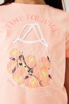 Garcia Meisje-T-shirt--4168-peach oran-Maat 104/110