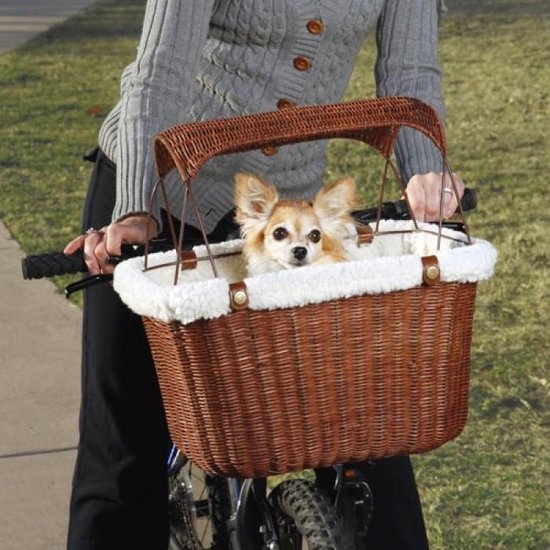 dilemma Wakker worden meesterwerk Hondenmand voor fiets met zonnescherm | bol.com