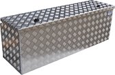 DE HAAN BOX HUW - 1140x340x400 mm aluminium traanplaat disselbak - voorzien van vlinderslot