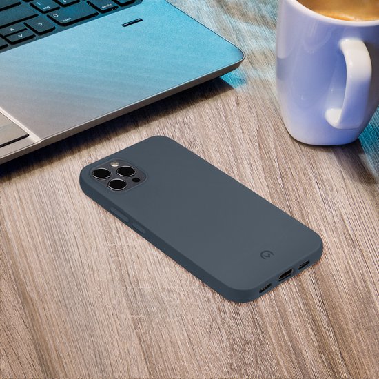 Coque Apple iPhone 11 - Mobilize - Série Rubber Gelly - Coque arrière en TPU - Blauw - Coque adaptée pour Apple iPhone 11