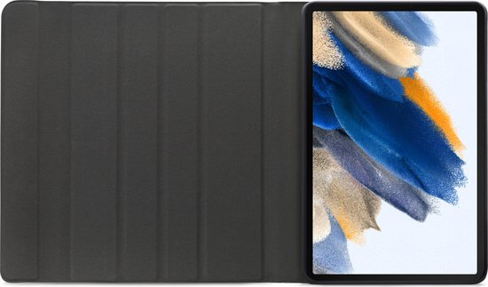 Coque pour Samsung Galaxy Tab A8 2021 - Mobilize - Série clavier détachable - Bookcase en similicuir - Zwart - Coque adaptée pour Samsung Galaxy Tab A8 2021