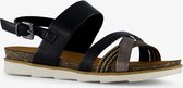 Nova dames sandalen zwart goud - Maat 40