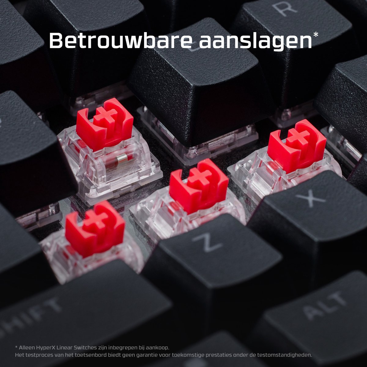 HyperX Alloy Rise 75 - Compact Mechanisch Toetsenbord met Hot-Swap thumbnail 3