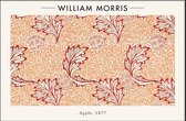 Walljar - William Morris - Apple - Muurdecoratie - Plexiglas schilderij