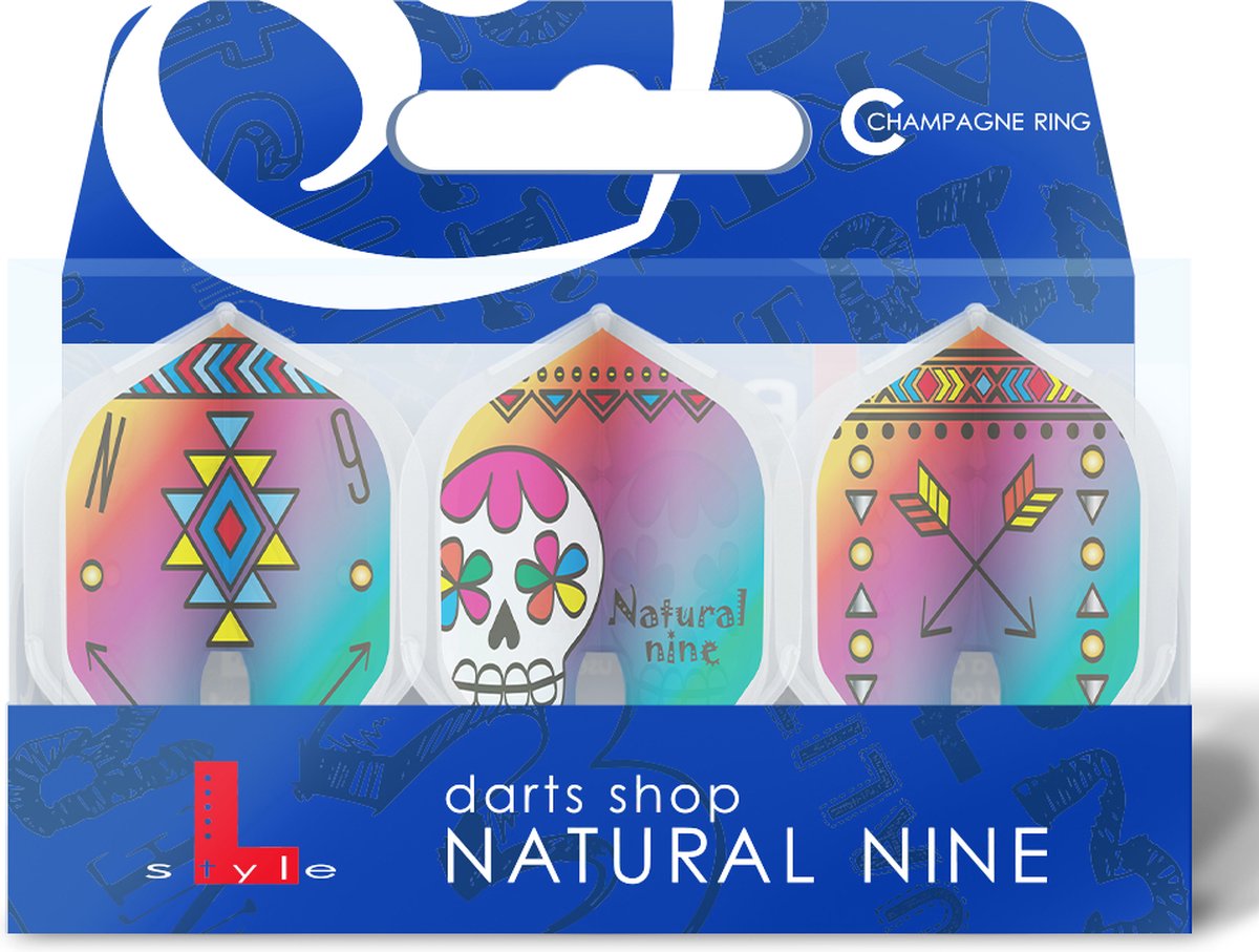 L-Style Champagne L1 Standard N9 Mexiful - Dart Flights