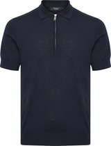 Matinique Polo - Slim Fit - Blauw - XXL