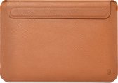 Genuine leather MacBook sleeve 16 inch - Bruin