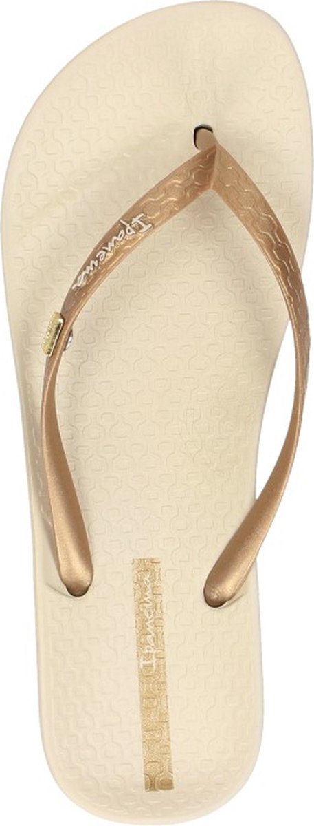 Ipanema Anatomic Brasilidade Slippers Dames - Beige/Gold - Maat 43 | bol.com