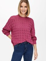 Only ONLNEW BELIEVE LS PULLOVER - Gin Fizz Fuchsia