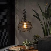 Crea Hanglamp 1x Ø25 kegel spinn / Zwart - Industrieel meubels - Design